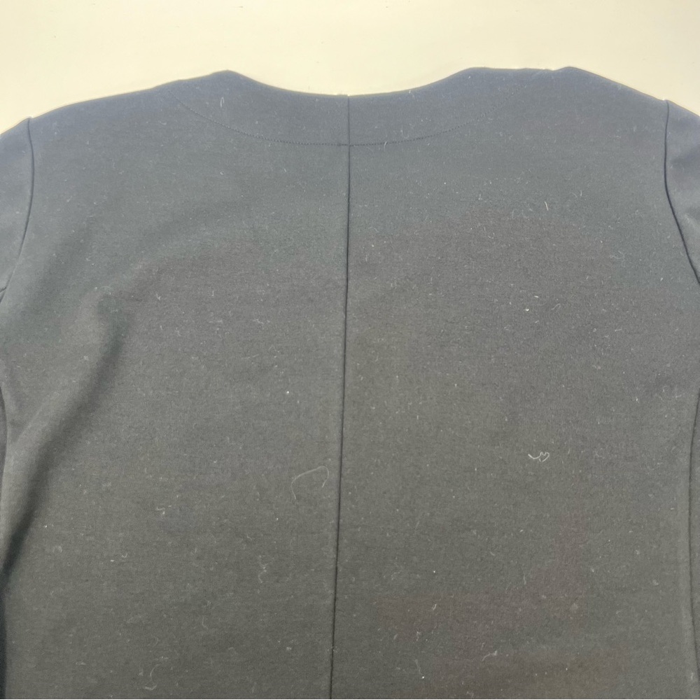 Eileen Fisher Travel Ponte Black Full Zip Jacket Size XL - Picture 6 of 8